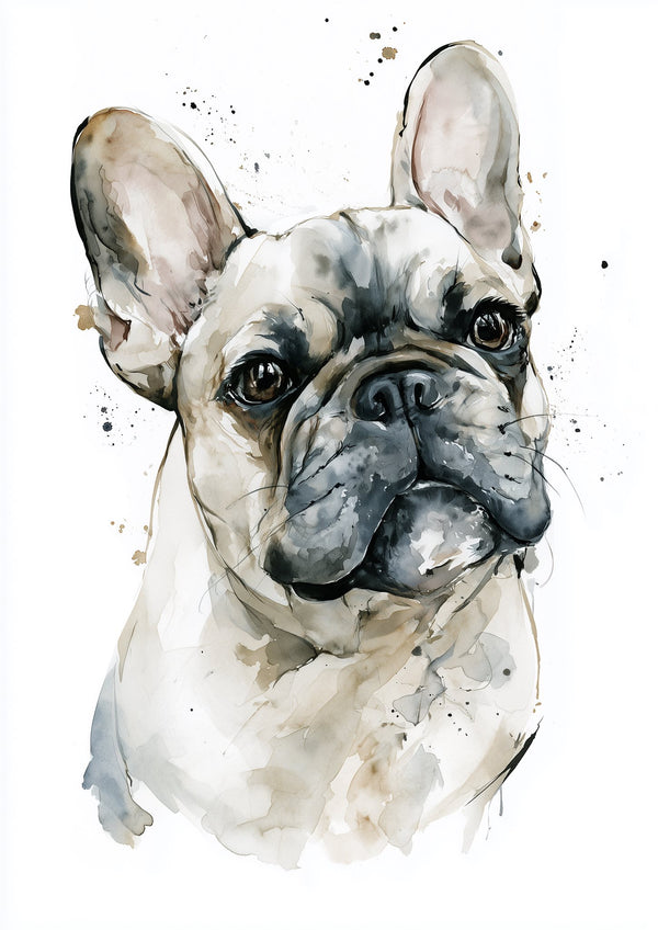 Fransk bulldogg - posterkollektion
